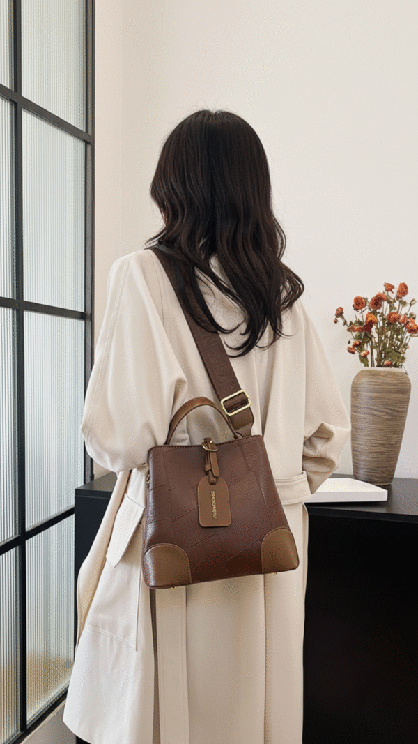 Cartera Casual Tote de Cuero 2