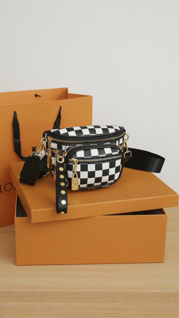 Cartera Cuadros Retro 5