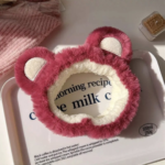 Diadema Vincha Animada Oso Rojo