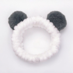 Diadema Vincha Animada Panda Blanco